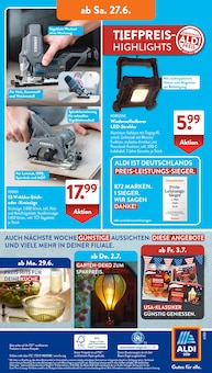 ALDI SÜD Prospekt der aktuellen Woche, gültig von 22.06.2026 bis 27.06.2026 Aktueller ALDI SÜD Prospekt "Gutes für Alle." mit 33 Seiten