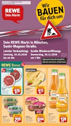 REWE Prospekt für München mit 22 Seiten REWE Prospekt für München: "Dein Markt", 22 Seiten, 05.10.2026 - 10.10.2026