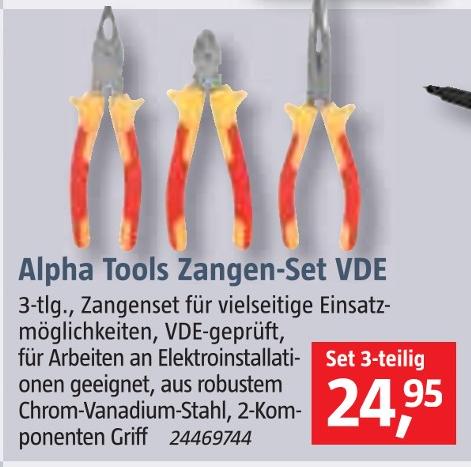 BAUHAUS Nürnberg - Zangen-Set VDE Zangen-Set VDE Angebot bei BAUHAUS Nürnberg im Prospekt Handzettel KW 36