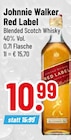 Red Label Blended Scotch Whisky Angebote von Johnnie Walker bei Trinkgut Rosenheim für 10,99 €