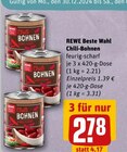 Chili-Bohnen Angebote von REWE Beste Wahl bei REWE Fürth für 1,39 €