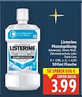 Mundspülung Advanced von Listerine im aktuellen E center Prospekt