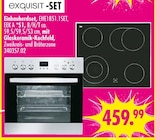 Einbauherdset, EHE1851.1SET im Angebot bei SB Möbel Boss in Dortmund Einbauherdset, EHE1851.1SET Angebote von exquisit bei SB Möbel Boss Dortmund für 459,99 €