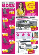 SB Möbel Boss Prospekt für Hilden mit 2 Seiten SB Möbel Boss Prospekt für Hilden: "Aktuelle Angebote", 2 Seiten, 08.03.2021 - 04.04.2021