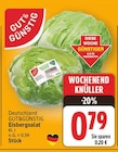 Eisbergsalat von Gut&Günstig im aktuellen E center Prospekt für 0,79 €