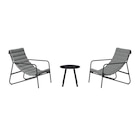 GARTENSET 3-teilig Webstoff Eisen 3-teilig im XXXLutz Möbelhäuser Prospekt GARTENSET 3-teilig Webstoff Eisen 3-teilig von Ambia Garden im aktuellen XXXLutz Möbelhäuser Prospekt für 74,90 €