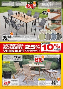 Gartentisch im Opti-Megastore Prospekt "35% in vielen Abteilungen" mit 32 Seiten (Karlsruhe)