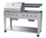 Aktuelle Gasgrill Angebote bei METRO in Magdeburg Aktuelles 8-Brenner Gasgrill mit Plancha Angebot bei METRO in Magdeburg ab 1.023,99 €
