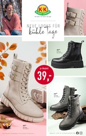 Ähnliches Angebot bei K+K Schuh-Center in Prospekt "NEUE LOOKS FÜR kühle Tage" gefunden auf Seite 1