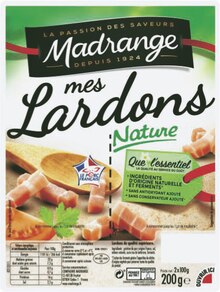 Géant Casino La Courneuve - Mes lardons nature ou fumés Promo Mes lardons nature ou fumés dans le catalogue Géant Casino "Bonne fête Maman" à La Courneuve