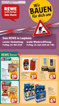 REWE Prospekt der Woche "Dein Markt" Seite 1, 26.05.2026 bis 30.05.2026 für Buttenwiesen Aktueller REWE Prospekt "Dein Markt" Seite 1 von 18 Seiten für Buttenwiesen