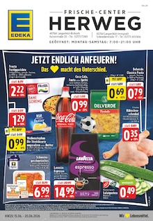 Aktueller EDEKA Prospekt "Aktuelle Angebote" für Langenfeld (Rheinland) Aktueller EDEKA Prospekt für Langenfeld (Rheinland) mit Seiten