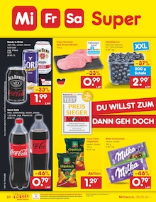 Coca Cola im Netto Marken-Discount Prospekt "Aktuelle Angebote" mit 55 Seiten (Weiden (Oberpfalz))