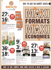 Prospectus E.Leclerc à Thionville, "MAXI FORMATS, MAXI ÉCONOMIES", 4 pages de promos valables du 19/08/2025 au 30/08/2025