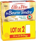 Beurre Tendre Doux - ELLE & VIRE dans le catalogue Intermarché Super