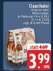 Original im Angebot bei EDEKA in Winterberg Original Angebote von Clausthaler bei EDEKA Winterberg für 3,99 €