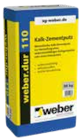 Kalk-Zementputz "weber.dur 110" von weber im aktuellen OBI Prospekt