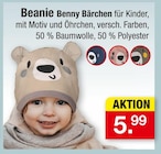 Beanie Benny Bärchen Angebote bei Zimmermann Lehrte für 5,99 €