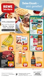 REWE Prospekt "Dein Markt" für Münster, 25 Seiten, 27.04.2026 - 02.05.2026