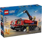 City le Camion de Pompier de l'Aéoroport - LEGO - Carrefour à Épinal City le Camion de Pompier de l'Aéoroport - LEGO en promo chez Carrefour Épinal à 54,99 €