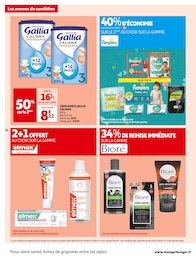 Offre Pampers dans le catalogue Auchan Supermarché du moment à la page 26