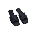 Mules texturée femme - TEX en promo chez Carrefour Épinal à 5,99 €