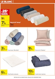 Prix et réduction Drap dans le prospectus Carrefour en cours Offre Drap dans le catalogue Carrefour du moment à la page 48