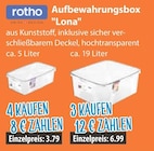 Aufbewahrungsbox Lona von Rotho im aktuellen V-Markt Prospekt für 8,00 €