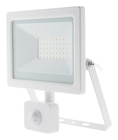 Projecteur LED aluminium avec détecteur Blanc 30W à Brico Cash dans Morannes Projecteur LED aluminium avec détecteur Blanc 30W à Brico Cash dans Morannes