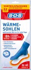 Wärme-Sohlen von SOS im aktuellen Rossmann Prospekt für 2,49 €