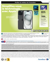 IPhone Angebote im Prospekt "FAITES ENTRER LA NOUVEAUTÉ À LA MAISON !" von Carrefour auf Seite 2