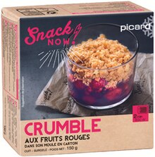 Picard Le Rouet - Crumble aux fruits rouges Promo Crumble aux fruits rouges dans le catalogue Picard "Un avant-goût de fêtes" à Le Rouet