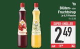 Himbeeren im EDEKA Prospekt Blüten- oder Fruchtsirup von Yo im aktuellen EDEKA Prospekt für 2,49 €