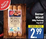Berner Würstl im EDEKA Prospekt Berner Würstl von Gut & Günstig im aktuellen EDEKA Prospekt für 2,99 €
