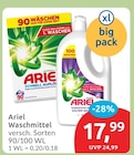 Waschmittel von Ariel im aktuellen budni Prospekt