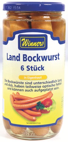 Zimmermann Bad Suderode - 6 Land Bockwürste 6 Land Bockwürste Angebot bei Zimmermann Bad Suderode im Prospekt "Mehr als Du denkst! "