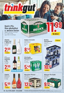 Cola im aktuellen Trinkgut Prospekt (Neuwied) Cola im Trinkgut Prospekt "Aktuelle Angebote" mit 10 Seiten (Neuwied)