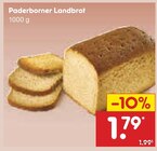 Paderborner Landbrot Angebote bei Netto Marken-Discount Bottrop für 1,79 €