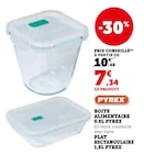 Boite alimentaire 0.8L - Pyrex en promo chez Super U Saint-Priest à 7,34 €