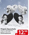 Pinguin-Hausschuhe im Angebot bei famila Nordost in Langenhagen Pinguin-Hausschuhe Angebote bei famila Nordost Langenhagen für 12,99 €