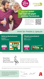 mea - meine apotheke Prospekt für Braunschweig mit 4 Seiten mea - meine apotheke Prospekt für Braunschweig: "Unsere September-Angebote", 4 Seiten, 01.09.2025 - 30.09.2025