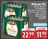 Pils Angebote von Bitburger bei E center Borken für 11,99 €