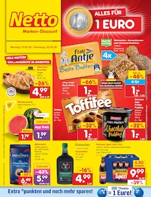 Kaffee im Netto Marken-Discount Prospekt "Aktuelle Angebote" mit 65 Seiten (Plauen)