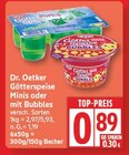 Götterspeise Minis im EDEKA Prospekt Götterspeise Minis von Dr. Oetker im aktuellen EDEKA Prospekt für 0,89 €