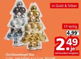 Aktuelle Weihnachtsbaum Angebote bei Segmüller in Nürnberg Aktuelles Christbaumkugel-Box Angebot bei Segmüller in Nürnberg ab 2,49 €