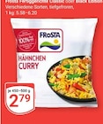 Aktuelle Frosta Angebote bei GLOBUS in Bochum Aktuelles Hähnchen Curry Angebot bei GLOBUS in Bochum ab 2,79 €