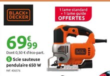Mr Bricolage Pont-de-Larn - Scie sauteuse pendulaire BES610K-QS Promo Scie sauteuse pendulaire BES610K-QS dans le catalogue Mr Bricolage "Offrez un coup de neuf à votre intérieur." à Pont-de-Larn