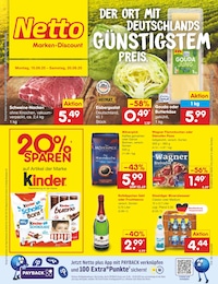 Netto Marken-Discount Prospekt für Rostock: "Aktuelle Angebote", 60 Seiten, 15.09.2025 - 20.09.2025