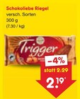 Schokoliebe Riegel Angebote bei Netto Marken-Discount Celle für 2,19 €