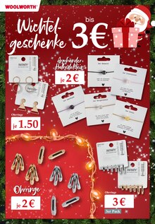 Schmuck Angebot im Woolworth Prospekt, gültig von 07.12.2023 bis 14.12.2023 Schmuck Angebot im aktuellen Woolworth Prospekt auf Seite 36